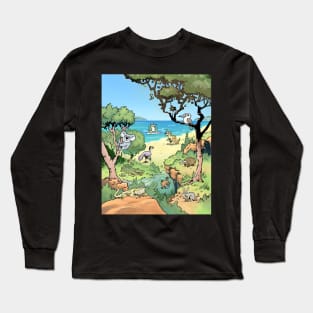 Australian Animals Long Sleeve T-Shirt